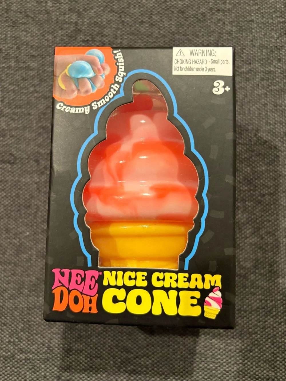 NeeDoh Nice Cream Cone - Orange